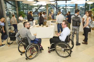 Newsroom-Besichtigung Schweizer Paraplegiker-Stiftung